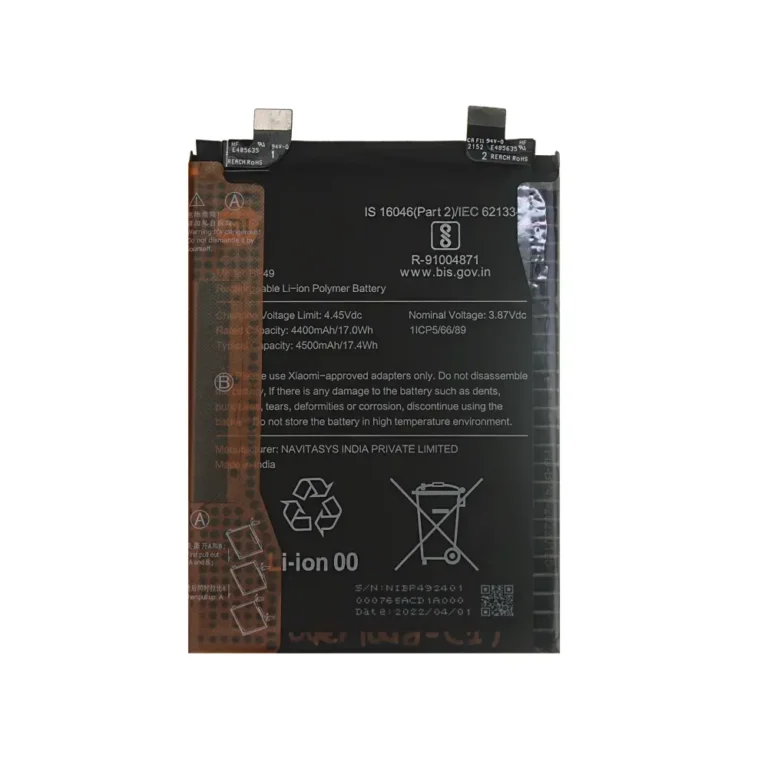 Redmi K40s Battery