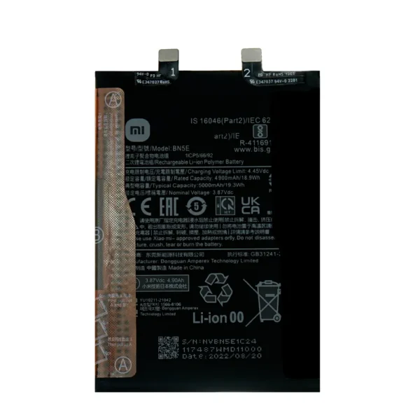 Redmi Note 11 Pro Battery